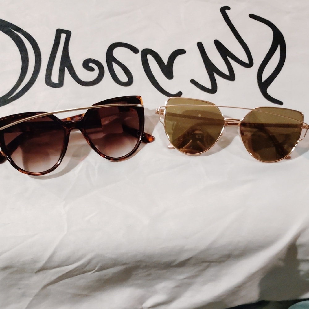 Bundle! Foster Grant Women's Sunglasses - Tortoise and Gold